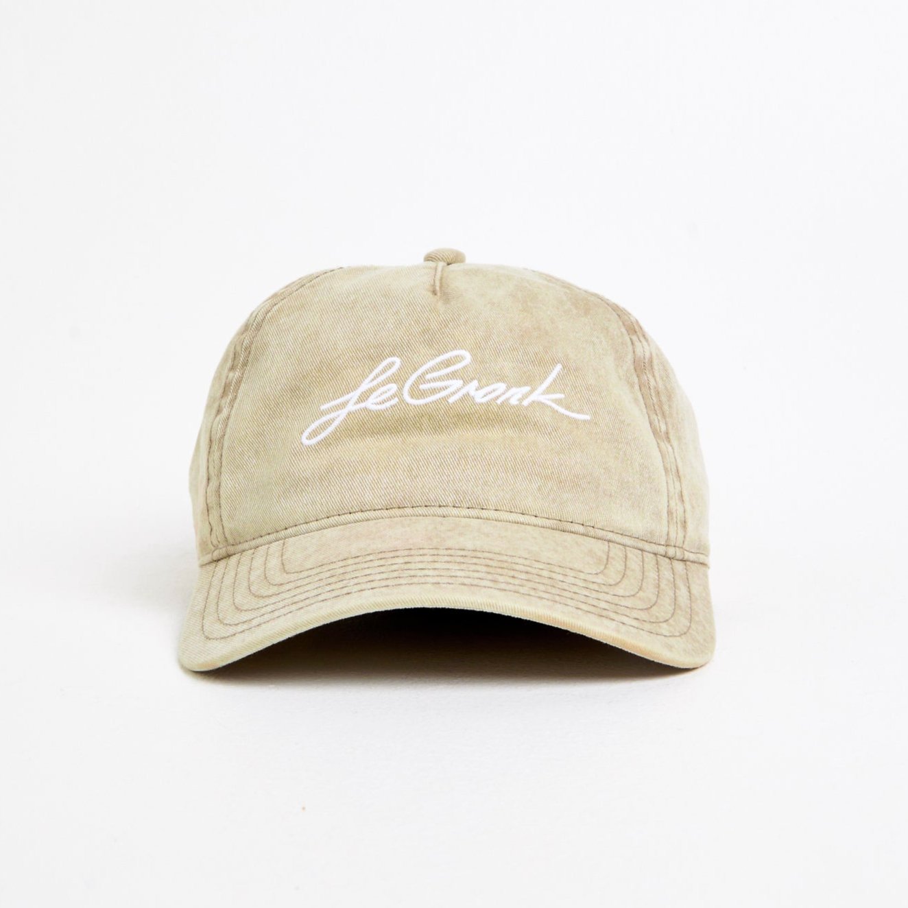 Le Gronk 5 Panel Cap - Stone Wash