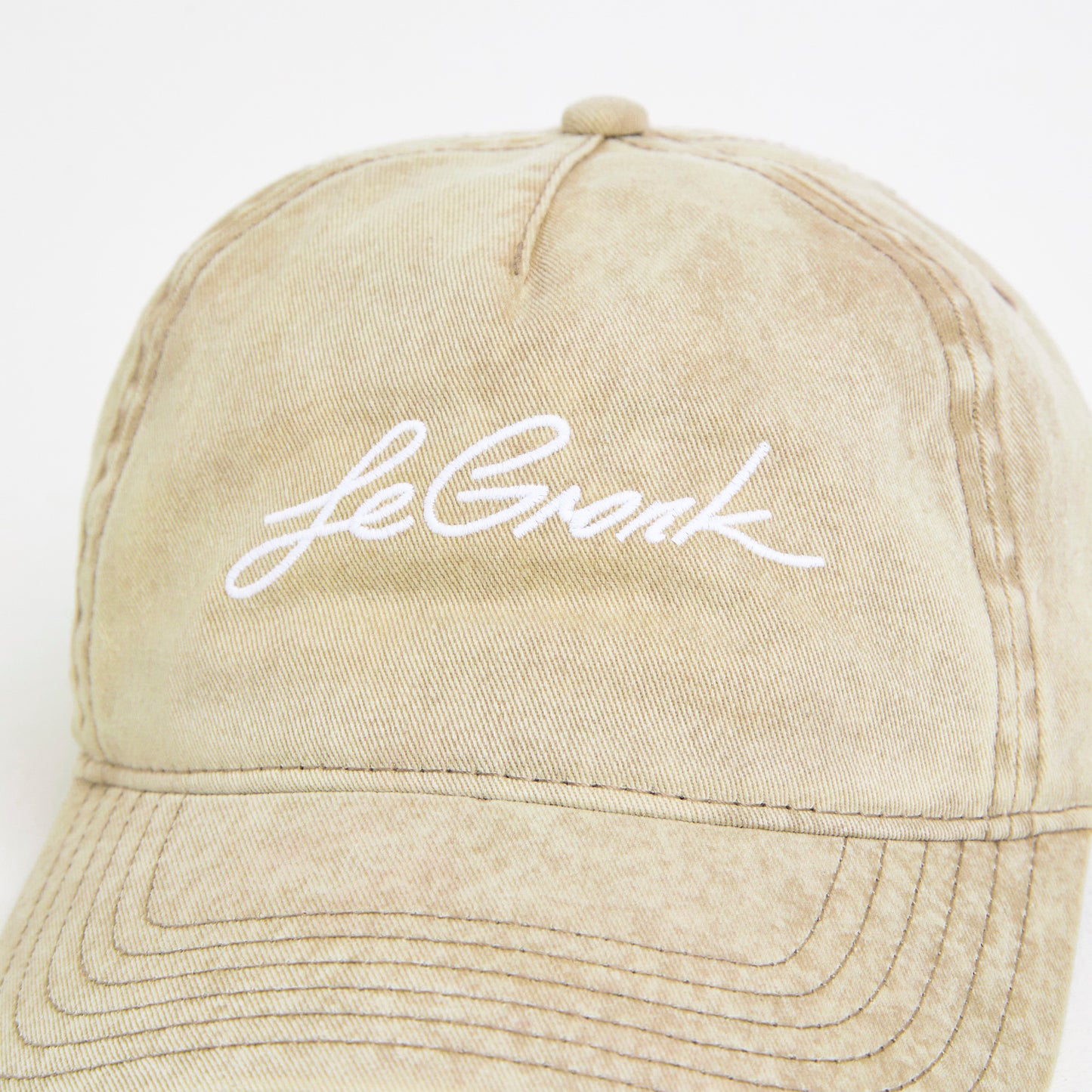 Le Gronk 5 Panel Cap - Stone Wash