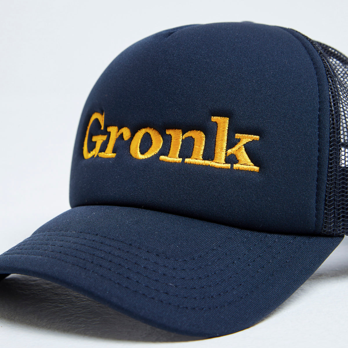 Gronk Trucker - Navy/Gold