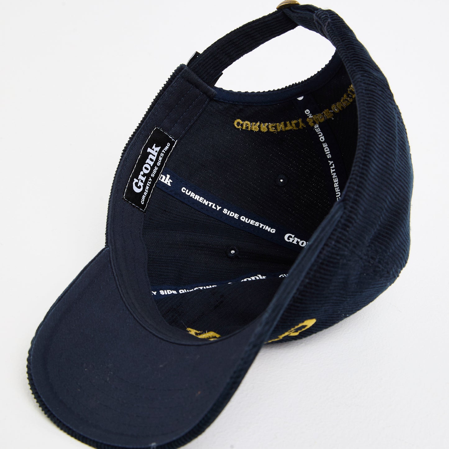 Bruce 5 Panel Cord Cap - Navy