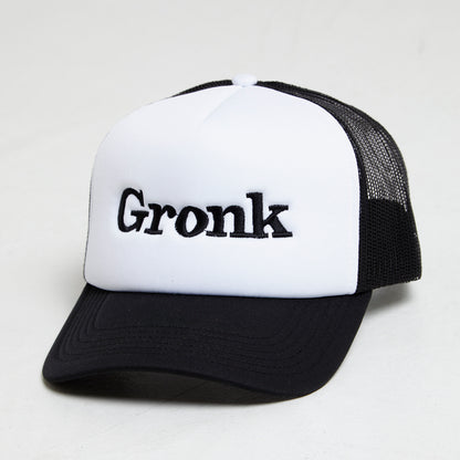 Gronk Trucker - White/Black