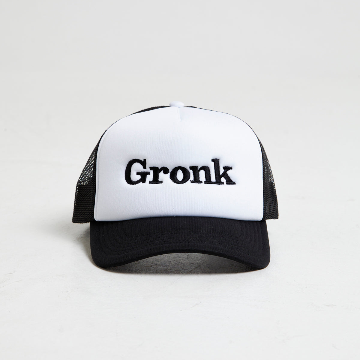 Gronk Trucker - White/Black